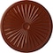 Ekena Millwork Leandros Ceiling Medallion (Fits Canopies up to 5"), 33 1/8"OD x 3 1/2"ID x 1 3/8"P, Firebrick CM33LEFIF - alternate 1